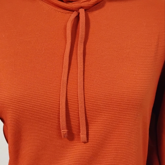 Columbia Women's Firwood Ottoman Pullover Sz Xs Orange Turtle Neck - Picture 3 of 12